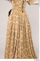  Photos Medieval Civilian in dress 3 brown dress lower body medieval clothing 0004.jpg
